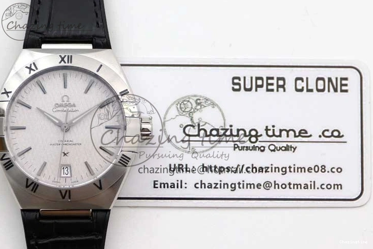 0114 Constellation SS SBF 1:1 Best Edition White Dial on Black Gummy Strap A8900 Super Clone Attractive 7799